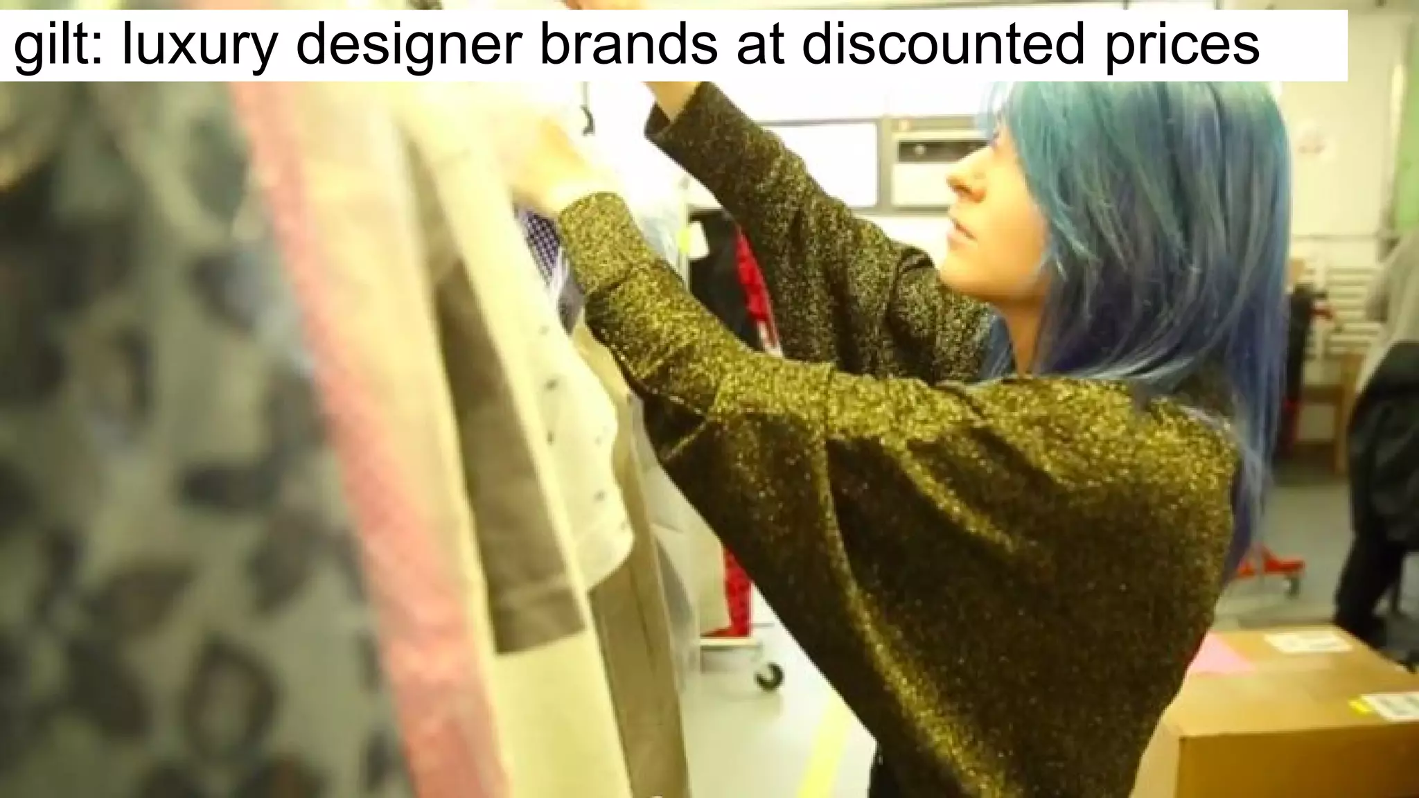 gilt: luxury designer brands at discounted prices
 