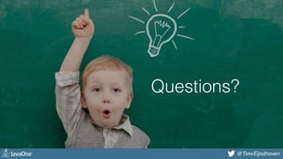 @bjschrijver@TimvEijndhoven
Questions?Questions?
 