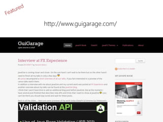 http://www.guigarage.com/  