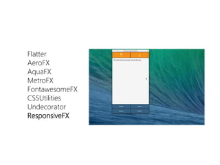 Flatter 
AeroFX 
AquaFX 
MetroFX 
FontawesomeFX 
CSSUtilities 
Undecorator 
ResponsiveFX  