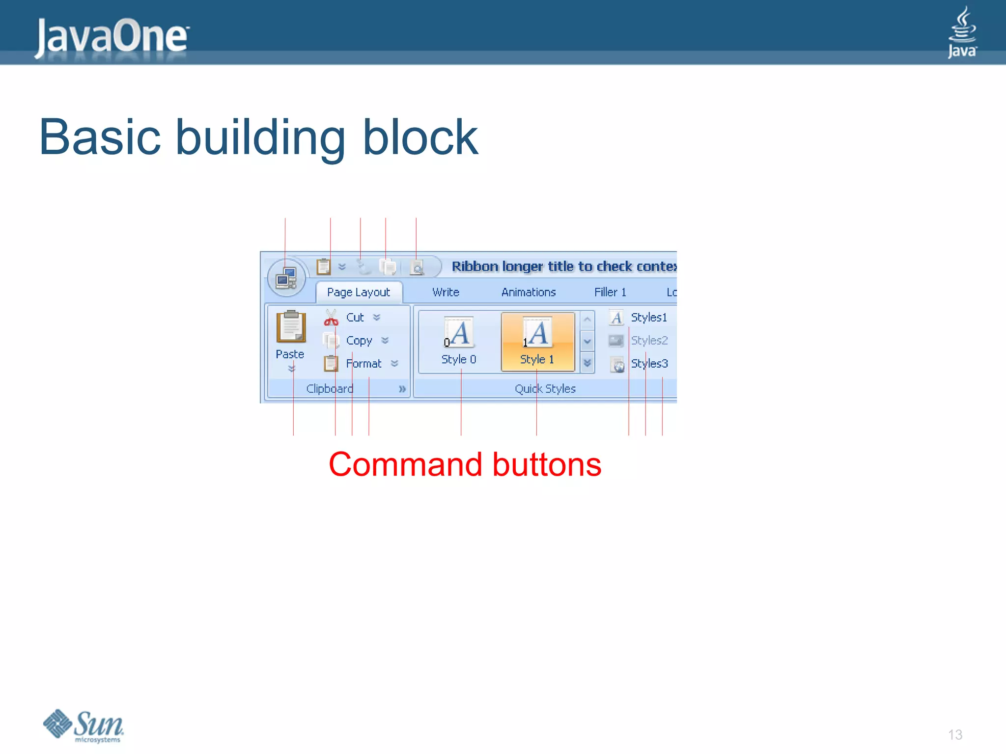 Basic building block




             Command buttons




                               13
 