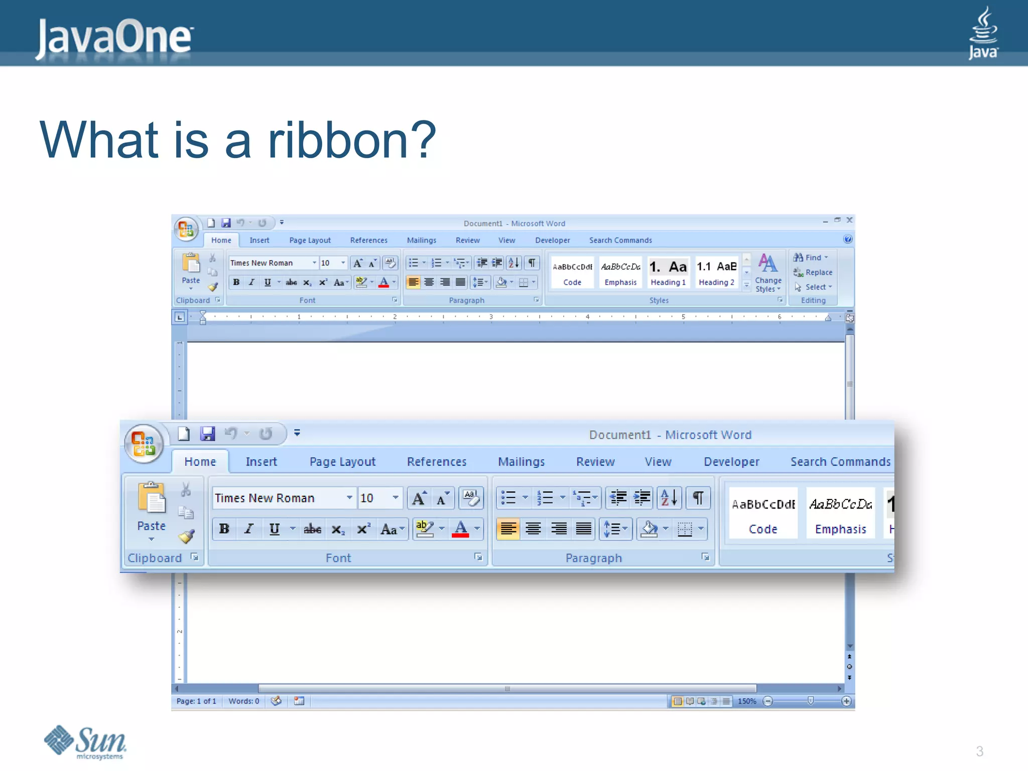 What is a ribbon?




                    3
 