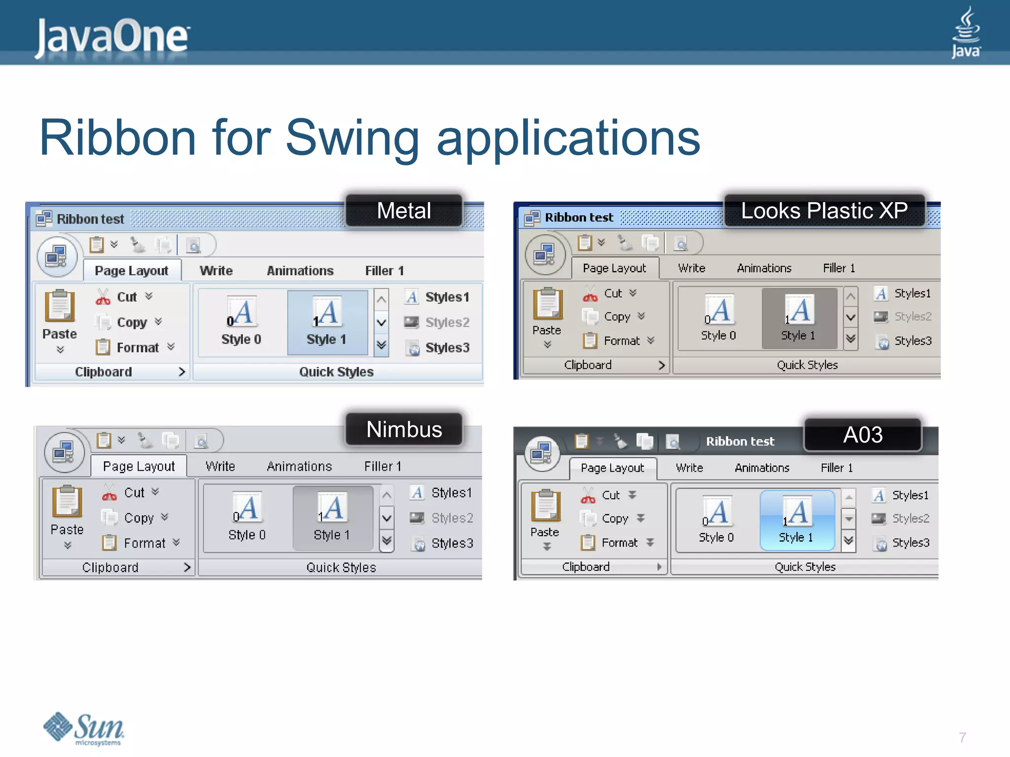 Ribbon for Swing applications
              Metal             Looks Plastic XP




              Nimbus                     A03




                                                   7
 