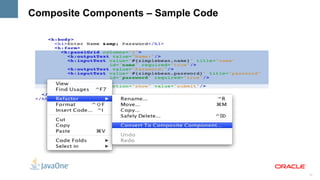 Composite Components – Sample Code




                                     11
 