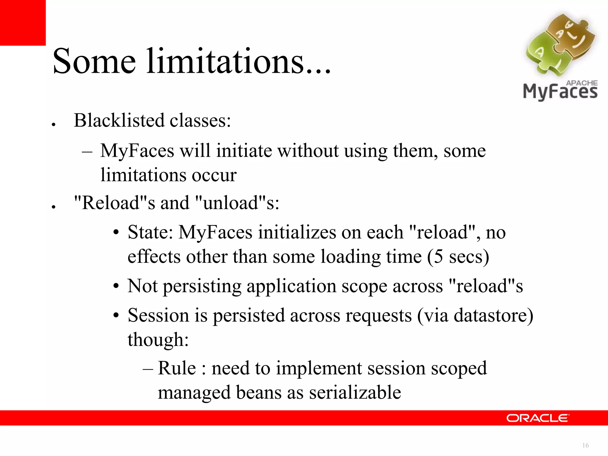 Core: Apache MyFaces 2.x