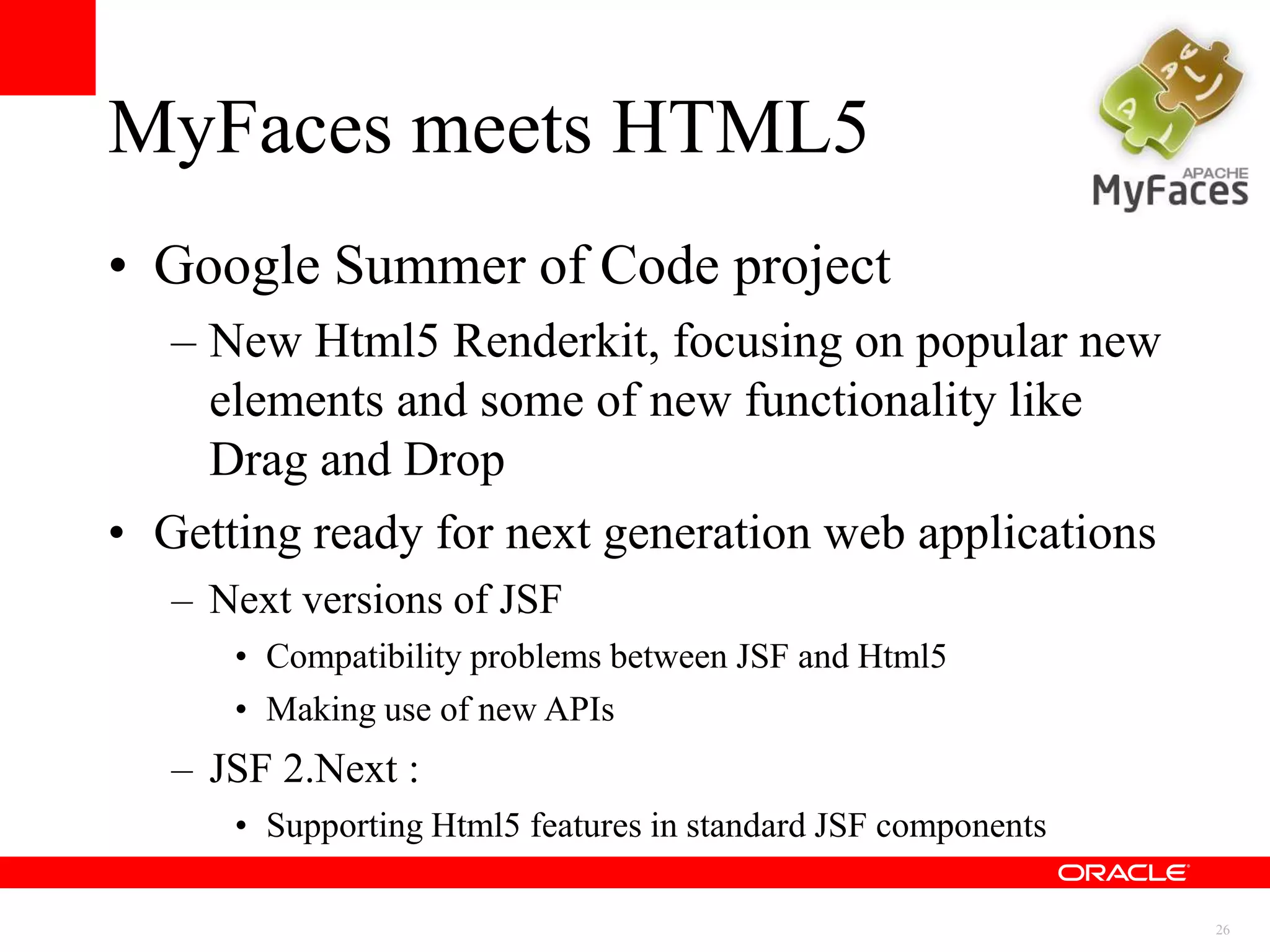 Summery (and Q/A)AgendaPlanet Apache MyFaces