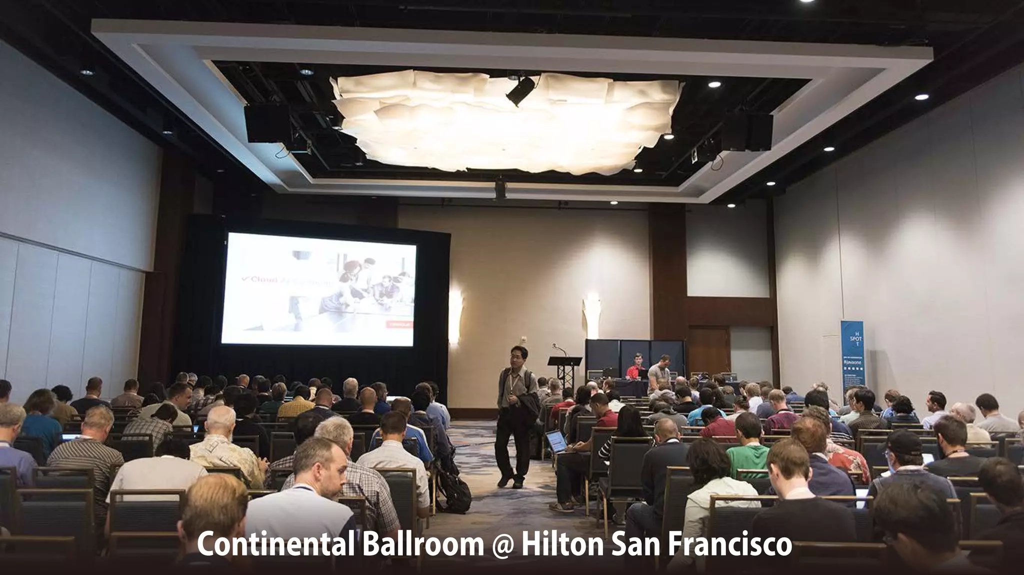 9/18 9/19 9/20 9/21 9/22
Community
Session
Appreciate
Event
Community
Keynote
Sun Mon Tue Wed Thu
8:30
9:00
21:00
Java
Keynote
Reception
Conference Session
BOF
Continental Ballroom @ Hilton San Francisco
 