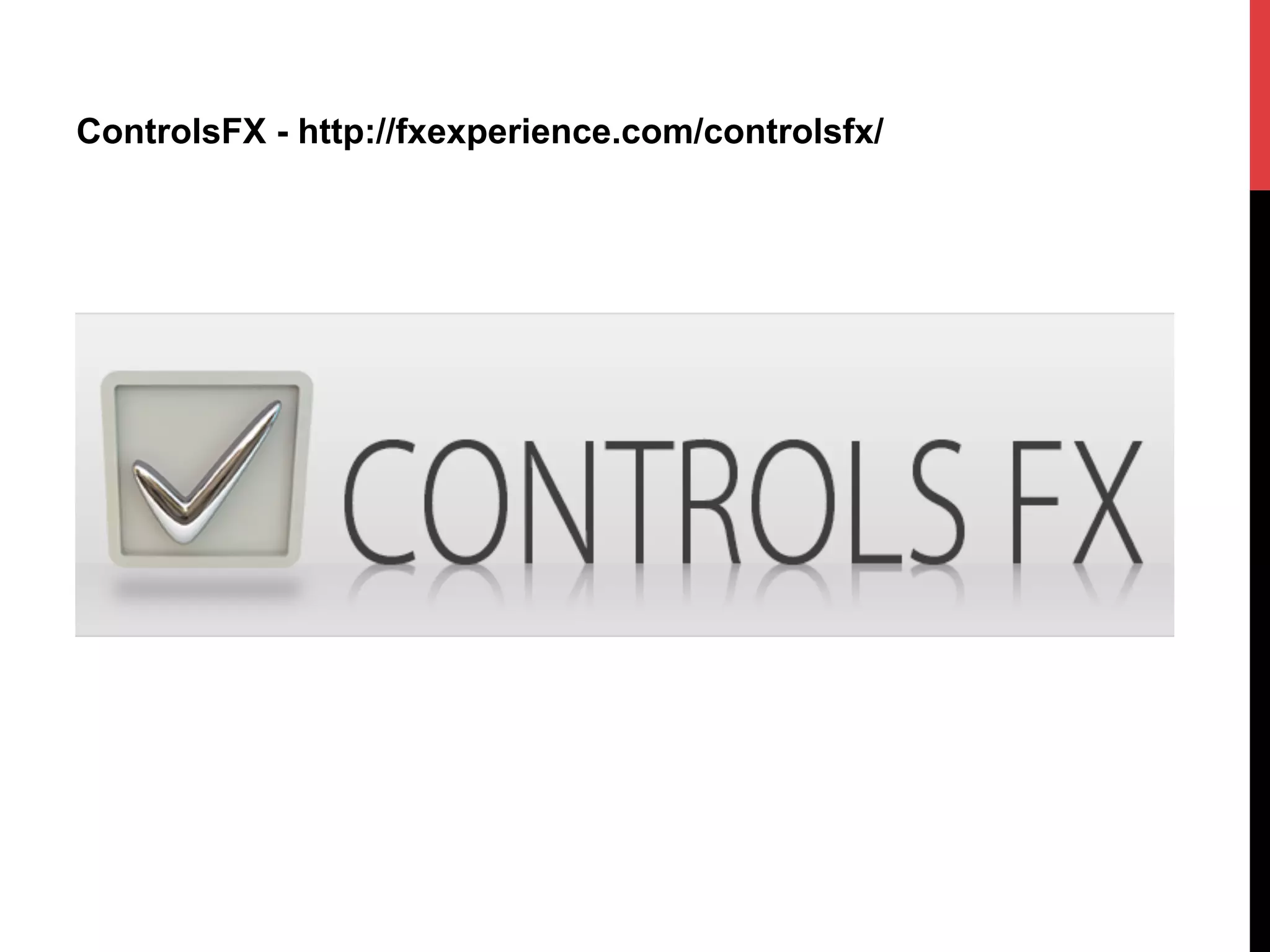 ControlsFX - http://fxexperience.com/controlsfx/
 