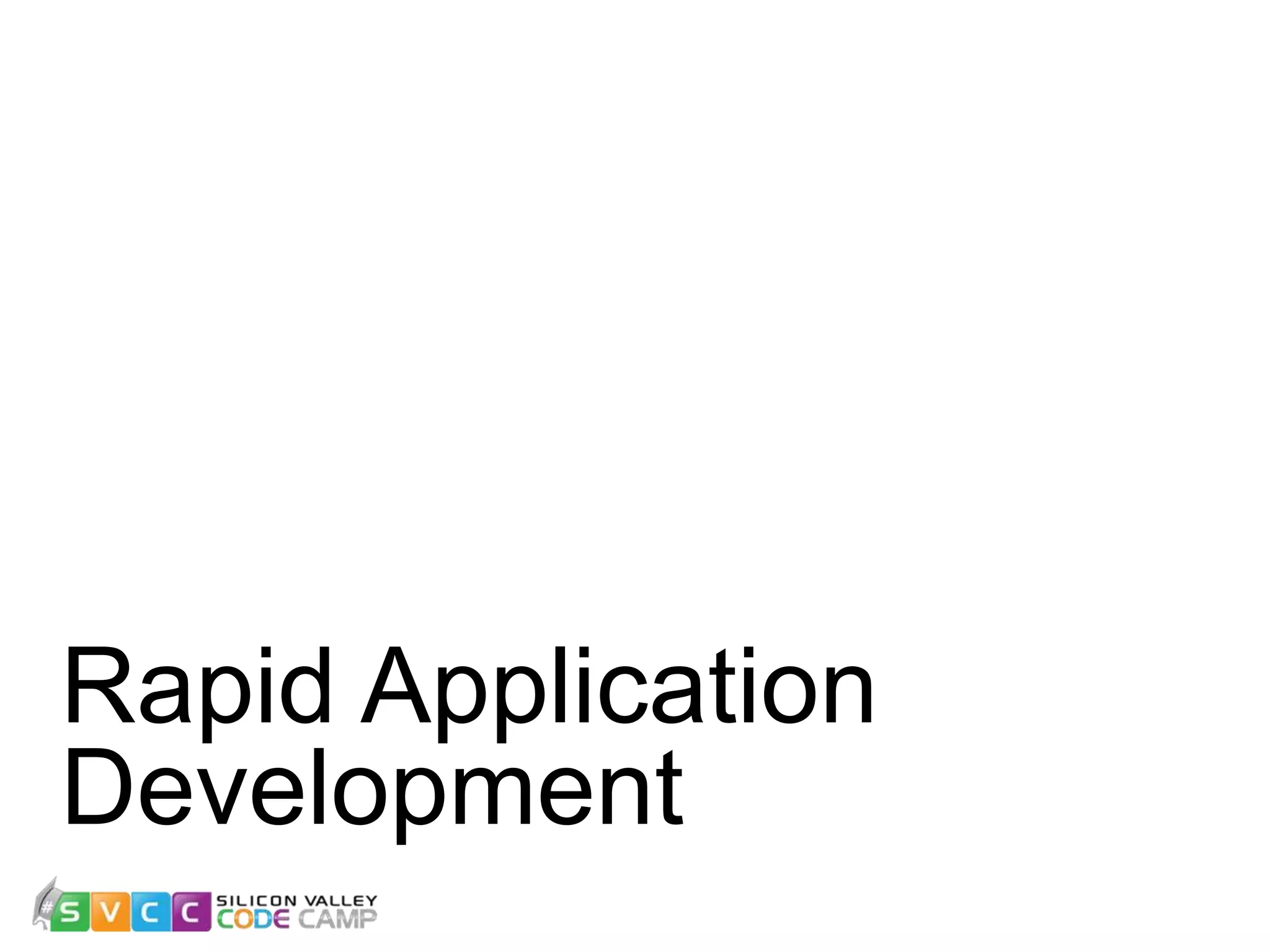 Rapid Application Development 