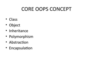 JAVA_Object Oriented Programming System.pptx