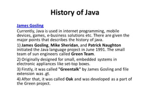Object Oriented Programming using Java.. | PPT