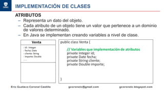 JAVA ORIENTADO A OBJETOS - CLASES Y OBJETOS | PDF