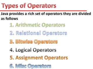 Java Operators.ppt