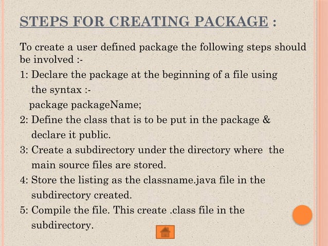 java package in java.. in java packages. | PPTX