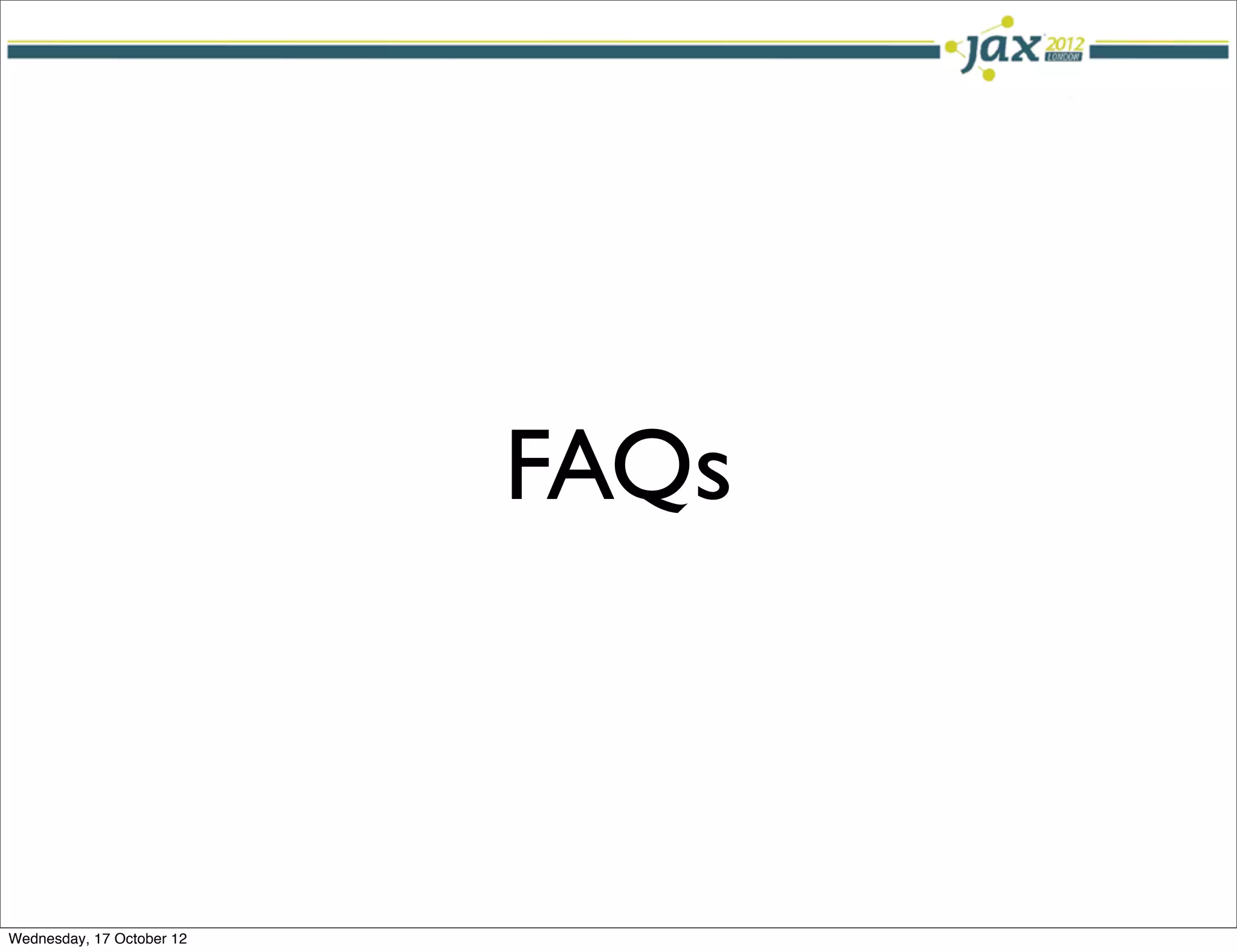 FAQs



Wednesday, 17 October 12
 