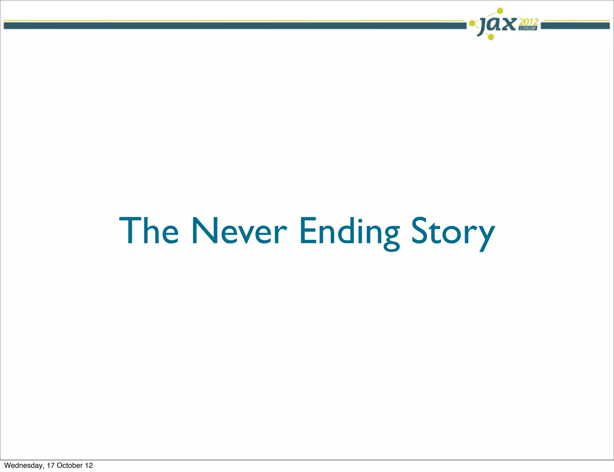 The Never Ending Story




Wednesday, 17 October 12
 