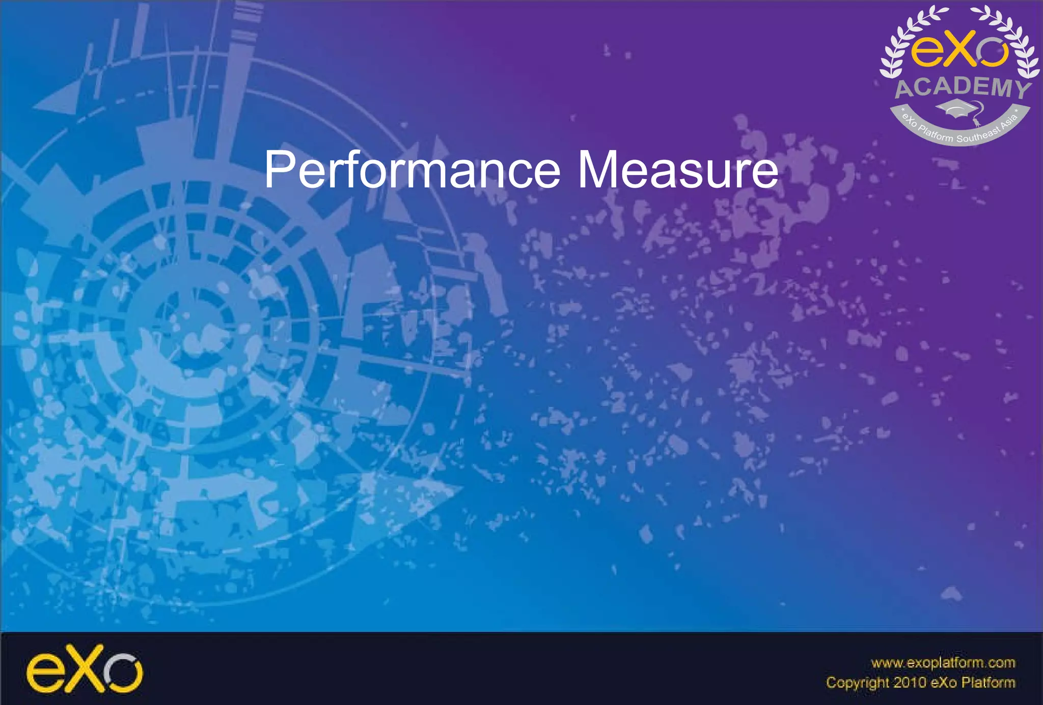 Performance Measure 