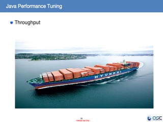 26
- Internal Use Only -
Java Performance Tuning
Throughput
 