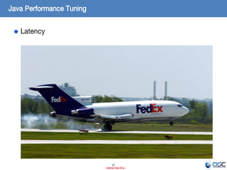 27
- Internal Use Only -
Java Performance Tuning
Latency
 