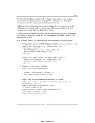 Java persistence with my batis 3 | PDF