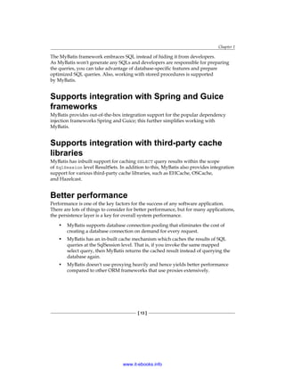 Java persistence with my batis 3 | PDF