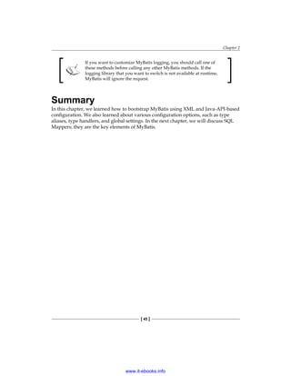 Java persistence with my batis 3 | PDF