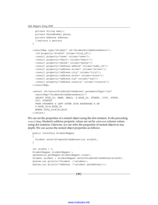 Java persistence with my batis 3 | PDF