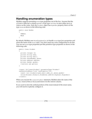 Java persistence with my batis 3 | PDF