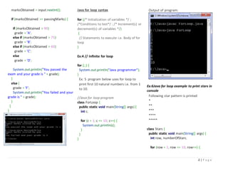 Java programs | PPT