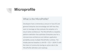 Microprofile
 