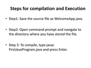 Introduction to Java Programming | PPTX