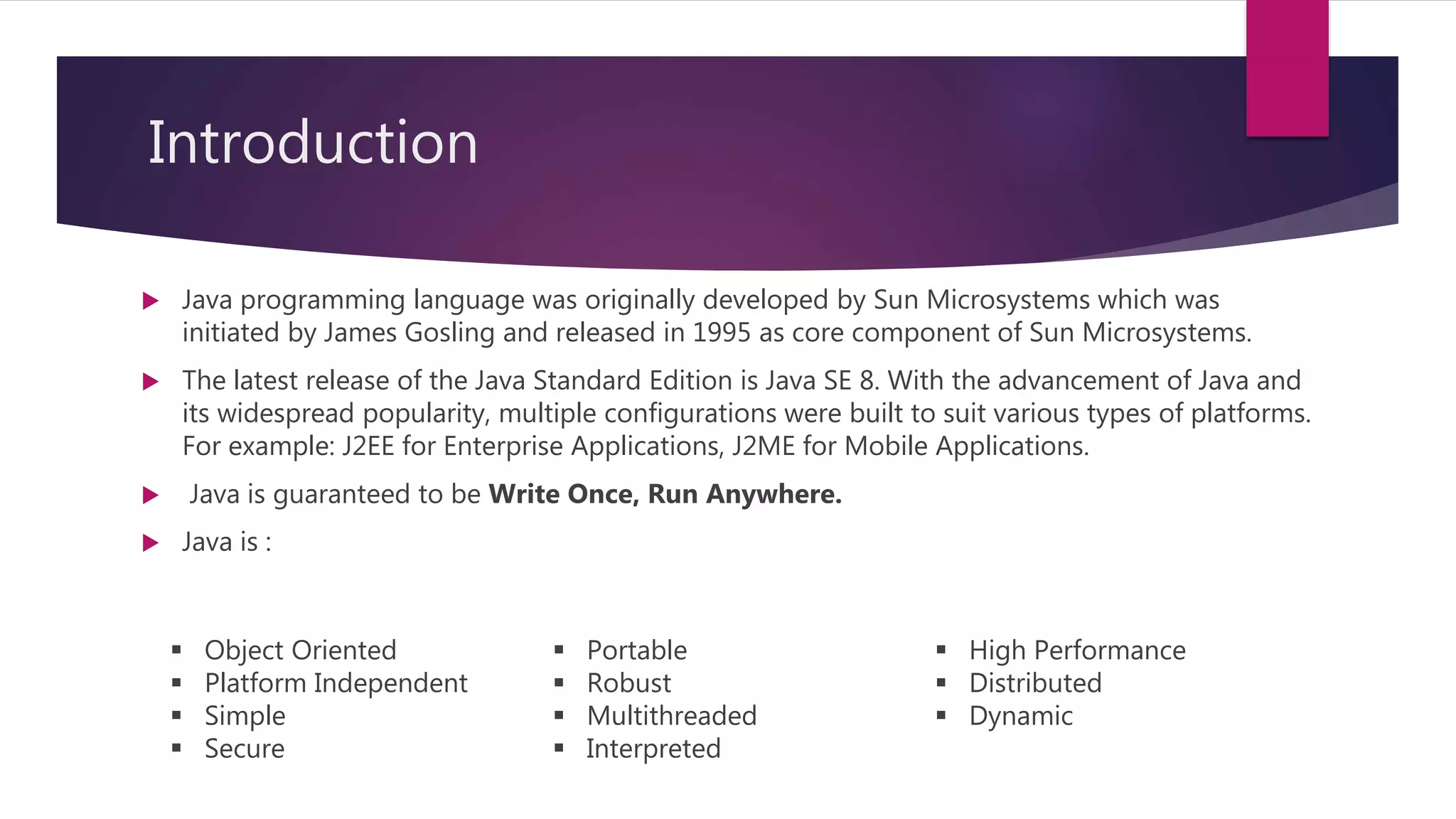 JRE , JDK and platform independent nature of JAVA | PPT