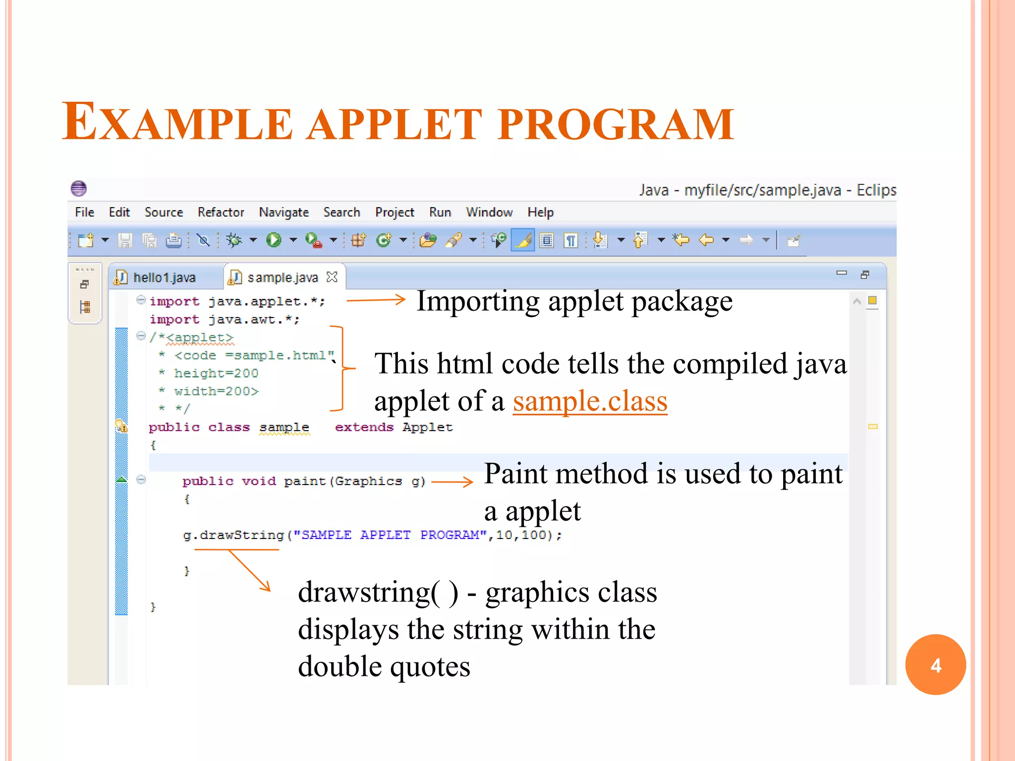 graphics programming in java | PPTX | Programming Languages | Computing