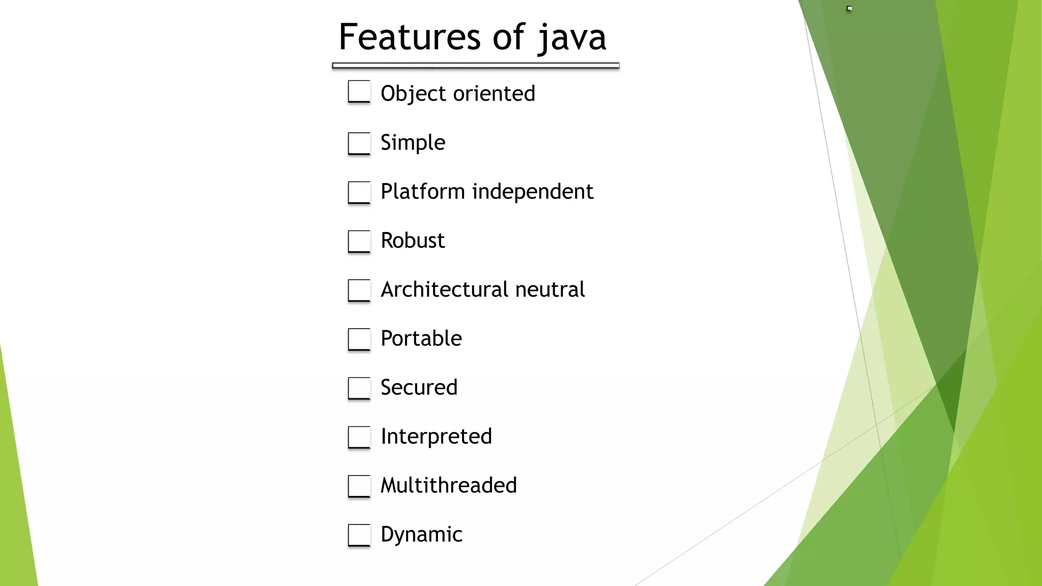 core java | PPT