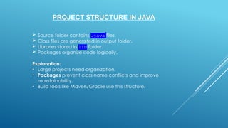 JAVA PPT.pptx it help students for learning about java | PPTX
