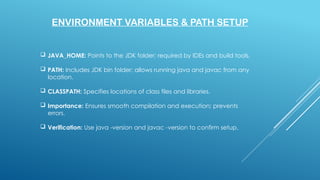 JAVA PPT.pptx it help students for learning about java | PPTX