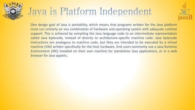 Learn Java Part 1 | PPT