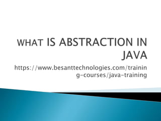 https://www.besanttechnologies.com/trainin
g-courses/java-training
 