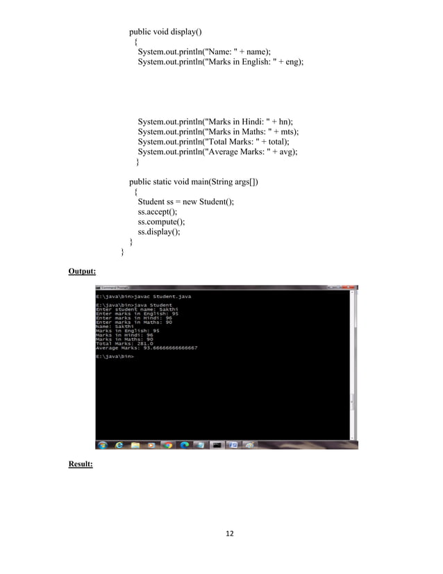 Java practical N Scheme Diploma in Computer Engineering | PDF