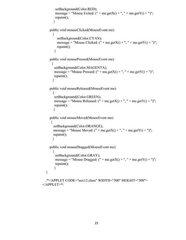 Java practical N Scheme Diploma in Computer Engineering | PDF