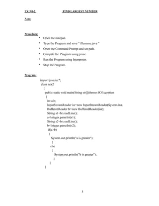 Java practical N Scheme Diploma in Computer Engineering | PDF