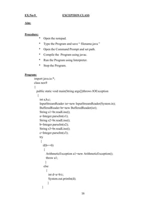 Java practical N Scheme Diploma in Computer Engineering | PDF