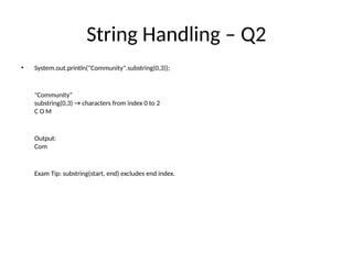 Javaoutput master for grade ten icse students | PPTX