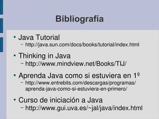 Uva Java java presentación.ppt presetnación conceptos java | PPT