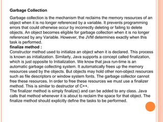 Java presentation | PPT