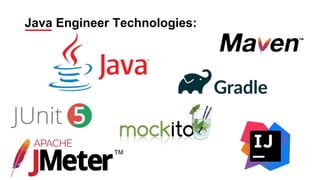 Java Engineer Technologies:
 