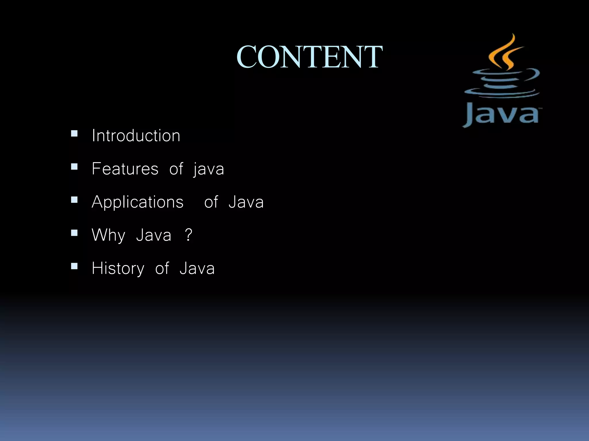 JAVA PRESENTATION.pptx | Programming Languages | Computing