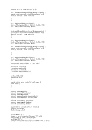Java project | PDF