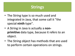 JAVA PROGRAM CONSTRUCTS OR LANGUAGE BASICS.pptx