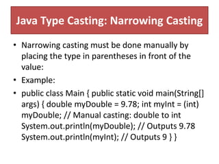 JAVA PROGRAM CONSTRUCTS OR LANGUAGE BASICS.pptx